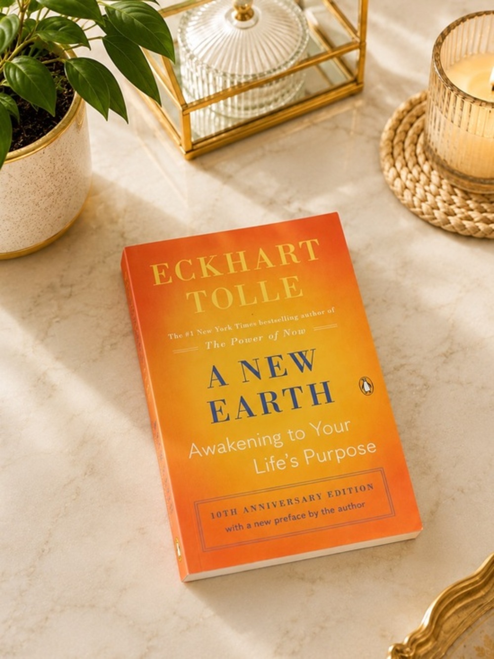 Eckart Tolle “A New Earth: Awakening to Your Life’s Purpose” Paperback Novel